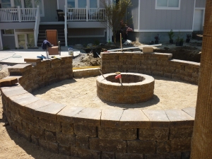 Utah landscapers, landscape, landscaping the backyard with waterfalls, swimming pool, pergolas, rock walls, trees, hammock, rock stairs, Fire pits, Gas fire pits, walls, pavers, Utah paver companies, Utah